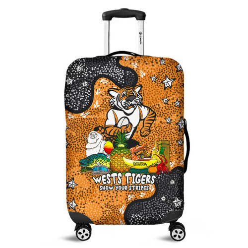 Wests Tigers Custom Luggage Cover - Australian Big Things Luggage Cover Wests Tigers Custom Luggage Cover - Australian Big Things Luggage Cover