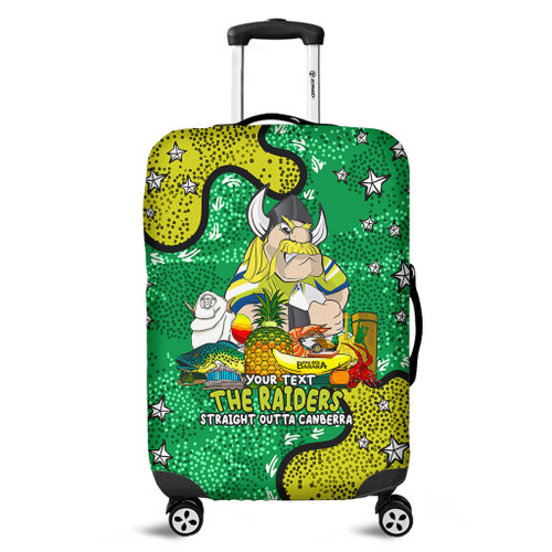 Canberra Raiders Custom Luggage Cover - Australian Big Things Luggage Cover Canberra Raiders Custom Luggage Cover - Australian Big Things Luggage Cover
