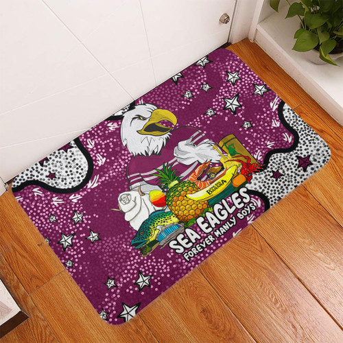 Manly Warringah Sea Eagles Doormat - Australian Big Things Doormat Manly Warringah Sea Eagles Doormat - Australian Big Things Doormat