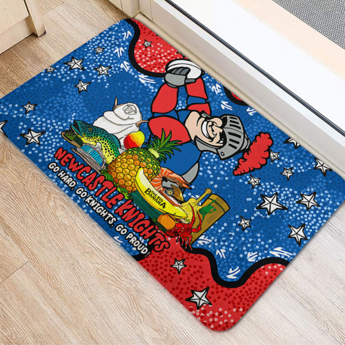 Newcastle Knights Custom Doormat - Australian Big Things Doormat Newcastle Knights Custom Doormat - Australian Big Things Doormat
