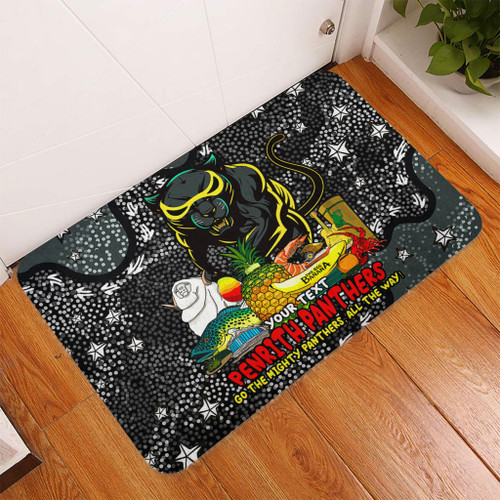Penrith Panthers Custom Doormat - Australian Big Things Doormat Penrith Panthers Custom Doormat - Australian Big Things Doormat