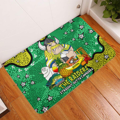 Canberra Raiders Custom Doormat - Australian Big Things Doormat Canberra Raiders Custom Doormat - Australian Big Things Doormat