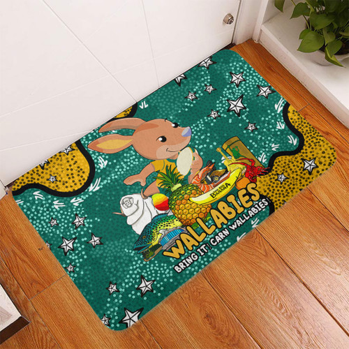 Australia Wallabies Custom Doormat - Australian Big Things Doormat Australia Wallabies Custom Doormat - Australian Big Things Doormat