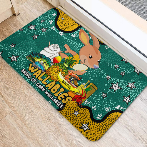 Australia Wallabies Custom Doormat - Australian Big Things Doormat Australia Wallabies Custom Doormat - Australian Big Things Doormat