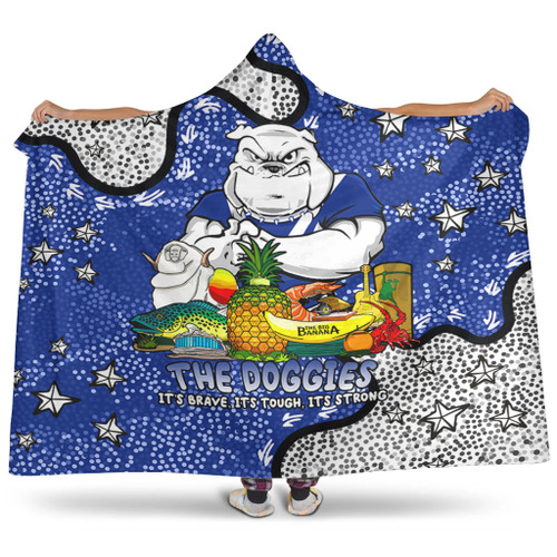 Canterbury-Bankstown Bulldogs Custom Hooded Blanket - Australian Big Things Hooded Blanket