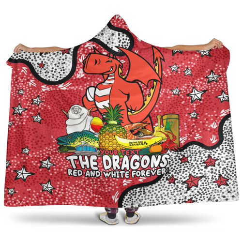 St. George Illawarra Dragons Custom Hooded Blanket - Australian Big Things Hooded Blanket St. George Illawarra Dragons Custom Hooded Blanket - Australian Big Things Hooded Blanket