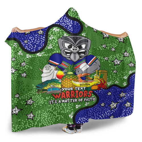 New Zealand Warriors Custom Hooded Blanket - Australian Big Things Hooded Blanket New Zealand Warriors Custom Hooded Blanket - Australian Big Things Hooded Blanket
