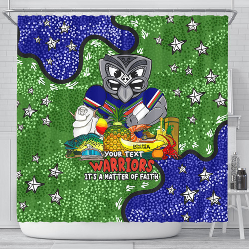 New Zealand Warriors Custom Shower Curtain - Australian Big Things Shower Curtain New Zealand Warriors Custom Shower Curtain - Australian Big Things Shower Curtain