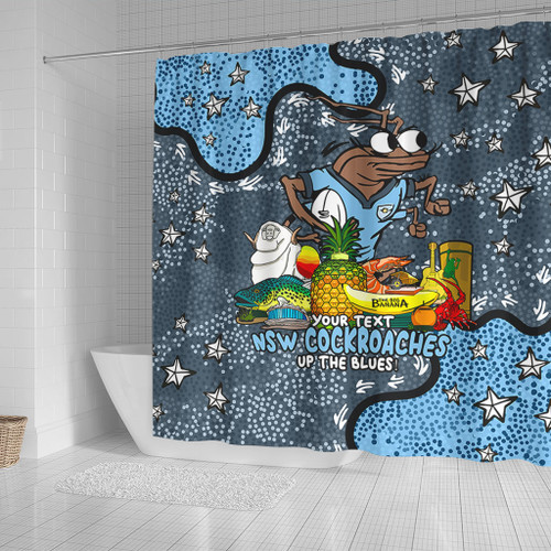 New South Wales Cockroaches Custom Shower Curtain - Australian Big Things Shower Curtain