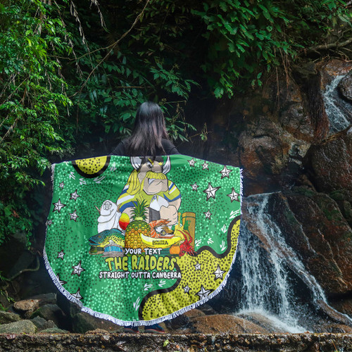 Canberra Raiders Custom Beach Blanket - Australian Big Things Beach Blanket Canberra Raiders Custom Beach Blanket - Australian Big Things Beach Blanket