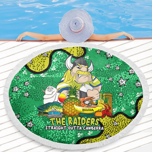 Canberra Raiders Custom Beach Blanket - Australian Big Things Beach Blanket Canberra Raiders Custom Beach Blanket - Australian Big Things Beach Blanket