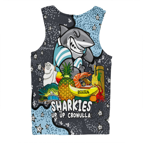 Cronulla-Sutherland Sharks Custom Men Singlet - Australian Big Things Men Singlet Cronulla-Sutherland Sharks Custom Men Singlet - Australian Big Things Men Singlet