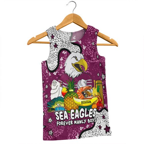 Manly Warringah Sea Eagles Men Singlet - Australian Big Things Men Singlet