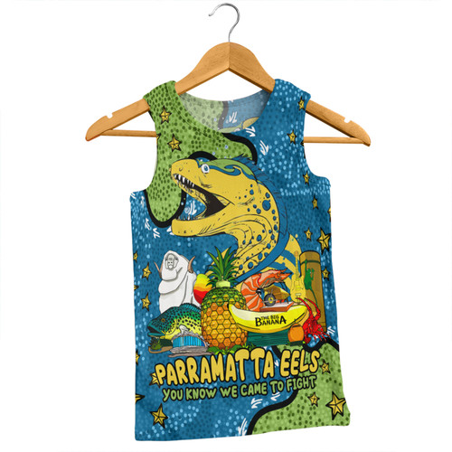 Parramatta Eels Custom Men Singlet - Australian Big Things Men Singlet Parramatta Eels Custom Men Singlet - Australian Big Things Men Singlet