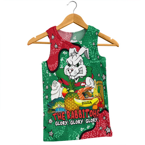 South Sydney Rabbitohs Men Singlet - Australian Big Things Men Singlet South Sydney Rabbitohs Men Singlet - Australian Big Things Men Singlet