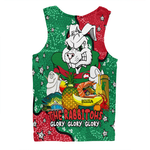 South Sydney Rabbitohs Men Singlet - Australian Big Things Men Singlet South Sydney Rabbitohs Men Singlet - Australian Big Things Men Singlet