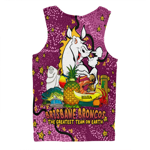 Brisbane Broncos Custom Men Singlet - Australian Big Things Men Singlet Brisbane Broncos Custom Men Singlet - Australian Big Things Men Singlet