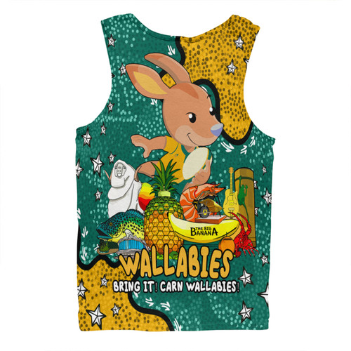 Australia Wallabies Custom Men Singlet - Australian Big Things Men Singlet Australia Wallabies Custom Men Singlet - Australian Big Things Men Singlet