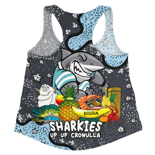 Cronulla-Sutherland Sharks Custom Women Racerback Singlet - Australian Big Things Women Racerback Singlet Cronulla-Sutherland Sharks Custom Women Racerback Singlet - Australian Big Things Women Racerback Singlet