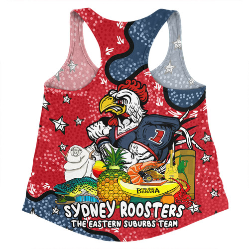 Sydney Roosters Custom Women Racerback Singlet - Australian Big Things Women Racerback Singlet Sydney Roosters Custom Women Racerback Singlet - Australian Big Things Women Racerback Singlet