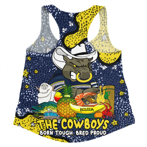 North Queensland Cowboys Custom Women Racerback Singlet - Australian Big Things Women Racerback Singlet North Queensland Cowboys Custom Women Racerback Singlet - Australian Big Things Women Racerback Singlet