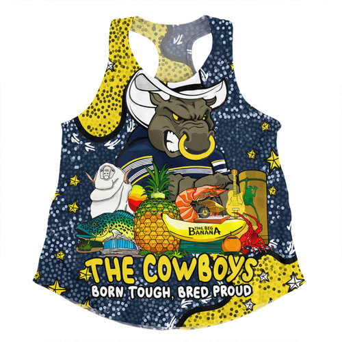 North Queensland Cowboys Custom Women Racerback Singlet - Australian Big Things Women Racerback Singlet North Queensland Cowboys Custom Women Racerback Singlet - Australian Big Things Women Racerback Singlet