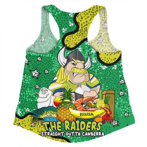 Canberra Raiders Custom Women Racerback Singlet - Australian Big Things Women Racerback Singlet Canberra Raiders Custom Women Racerback Singlet - Australian Big Things Women Racerback Singlet