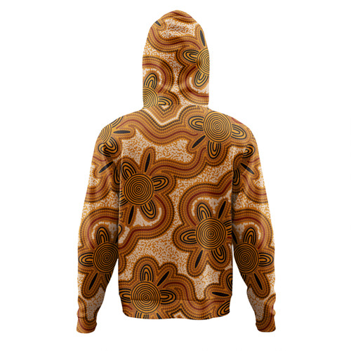 Australia Aboriginal Hoodie - Aboriginal Art Background Connection Concept Hoodie Australia Aboriginal Hoodie - Aboriginal Art Background Connection Concept Hoodie