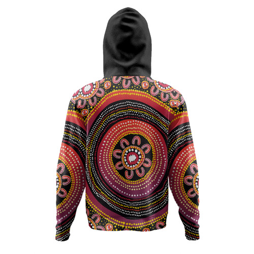 Australia Aboriginal Hoodie - Aboriginal Dot Art Design Hoodie Australia Aboriginal Hoodie - Aboriginal Dot Art Design Hoodie