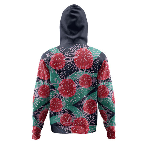 Australia Aboriginal Hoodie - Australian Hakea Flower Artwork Hoodie Australia Aboriginal Hoodie - Australian Hakea Flower Artwork Hoodie
