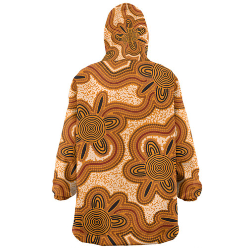 Australia Aboriginal Snug Hoodie - Aboriginal Art Background Connection Concept Snug Hoodie Australia Aboriginal Snug Hoodie - Aboriginal Art Background Connection Concept Snug Hoodie