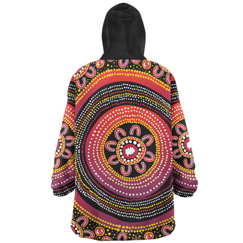 Australia Aboriginal Snug Hoodie - Aboriginal Dot Art Design Snug Hoodie Australia Aboriginal Snug Hoodie - Aboriginal Dot Art Design Snug Hoodie