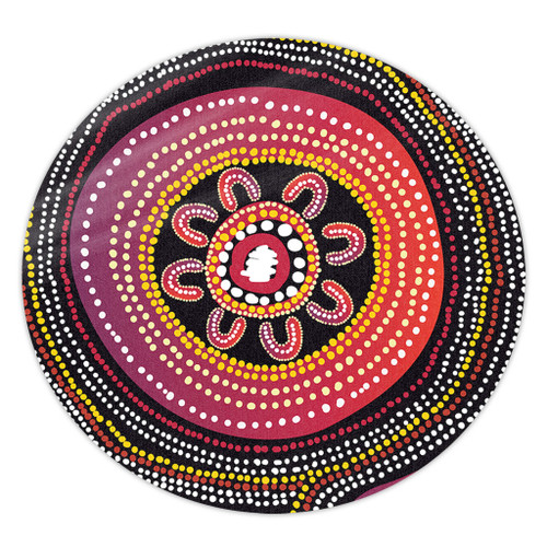 Australia Aboriginal Round Rug - Aboriginal Dot Art Design Round Rug Australia Aboriginal Round Rug - Aboriginal Dot Art Design Round Rug
