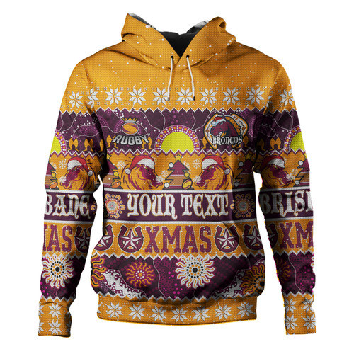 Brisbane Broncos Christmas Aboriginal Custom Hoodie - Indigenous Knitted Ugly Xmas Style Hoodie Brisbane Broncos Christmas Aboriginal Custom Hoodie - Indigenous Knitted Ugly Xmas Style Hoodie