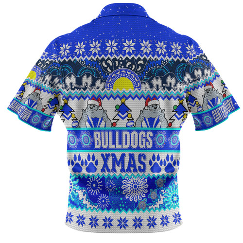 Canterbury-Bankstown Bulldogs Christmas Aboriginal Custom Polo Shirt - Indigenous Knitted Ugly Xmas Style Polo Shirt Canterbury-Bankstown Bulldogs Christmas Aboriginal Custom Polo Shirt - Indigenous Knitted Ugly Xmas Style Polo Shirt