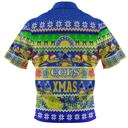 Parramatta Eels Christmas Aboriginal Custom Polo Shirt - Indigenous Knitted Ugly Xmas Style Polo Shirt Parramatta Eels Christmas Aboriginal Custom Polo Shirt - Indigenous Knitted Ugly Xmas Style Polo Shirt