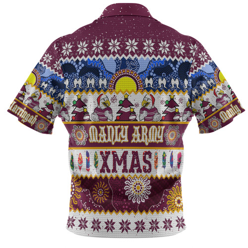 Manly Warringah Sea Eagles Christmas Aboriginal Custom Hawaiian Shirt - Indigenous Knitted Ugly Xmas Style Hawaiian Shirt Manly Warringah Sea Eagles Christmas Aboriginal Custom Hawaiian Shirt - Indigenous Knitted Ugly Xmas Style Hawaiian Shirt