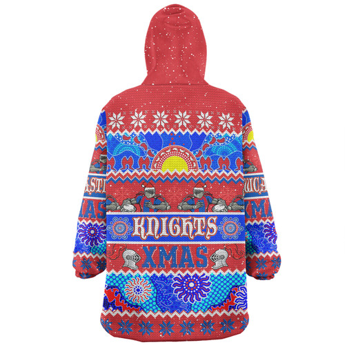 Newcastle Knights Christmas Aboriginal Custom Snug Hoodie - Indigenous Knitted Ugly Xmas Style Snug Hoodie Newcastle Knights Christmas Aboriginal Custom Snug Hoodie - Indigenous Knitted Ugly Xmas Style Snug Hoodie