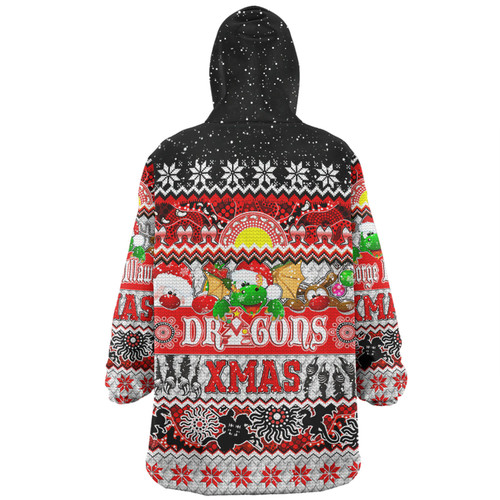 St. George Illawarra Dragons Christmas Aboriginal Custom Snug Hoodie - Indigenous Knitted Ugly Xmas Style Snug Hoodie St. George Illawarra Dragons Christmas Aboriginal Custom Snug Hoodie - Indigenous Knitted Ugly Xmas Style Snug Hoodie