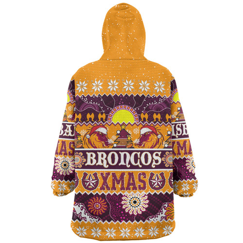 Brisbane Broncos Christmas Aboriginal Custom Snug Hoodie - Indigenous Knitted Ugly Xmas Style Snug Hoodie Brisbane Broncos Christmas Aboriginal Custom Snug Hoodie - Indigenous Knitted Ugly Xmas Style Snug Hoodie
