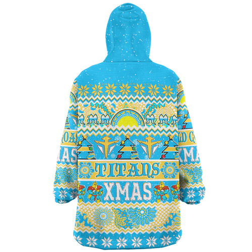 Gold Coast Titans Christmas Aboriginal Custom Snug Hoodie - Indigenous Knitted Ugly Xmas Style Snug Hoodie Gold Coast Titans Christmas Aboriginal Custom Snug Hoodie - Indigenous Knitted Ugly Xmas Style Snug Hoodie
