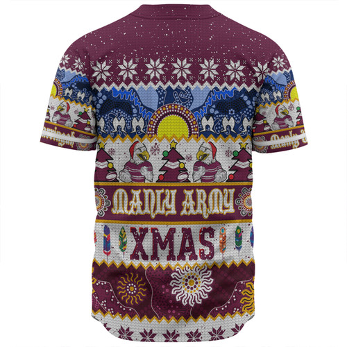Manly Warringah Sea Eagles Christmas Aboriginal Custom Baseball Shirt - Indigenous Knitted Ugly Xmas Style Baseball Shirt Manly Warringah Sea Eagles Christmas Aboriginal Custom Baseball Shirt - Indigenous Knitted Ugly Xmas Style Baseball Shirt