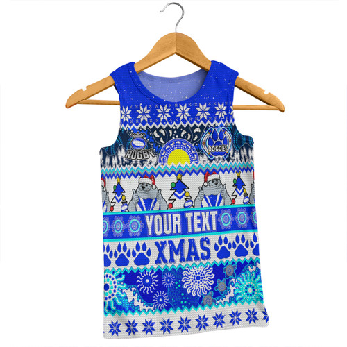 Canterbury-Bankstown Bulldogs Christmas Aboriginal Custom Men Singlet - Indigenous Knitted Ugly Xmas Style Men Singlet Canterbury-Bankstown Bulldogs Christmas Aboriginal Custom Men Singlet - Indigenous Knitted Ugly Xmas Style Men Singlet