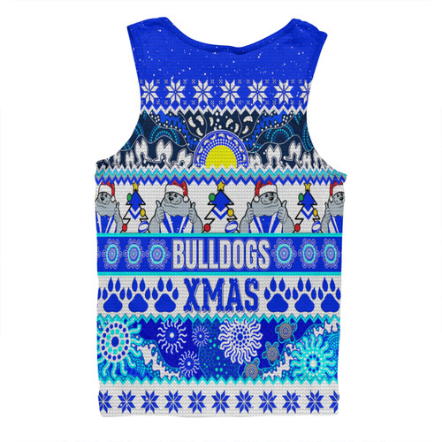 Canterbury-Bankstown Bulldogs Christmas Aboriginal Custom Men Singlet - Indigenous Knitted Ugly Xmas Style Men Singlet Canterbury-Bankstown Bulldogs Christmas Aboriginal Custom Men Singlet - Indigenous Knitted Ugly Xmas Style Men Singlet