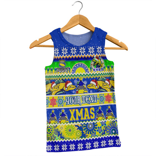 Parramatta Eels Christmas Aboriginal Custom Men Singlet - Indigenous Knitted Ugly Xmas Style Men Singlet Parramatta Eels Christmas Aboriginal Custom Men Singlet - Indigenous Knitted Ugly Xmas Style Men Singlet