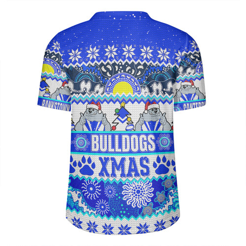 Canterbury-Bankstown Bulldogs Christmas Aboriginal Custom Rugby Jersey - Indigenous Knitted Ugly Xmas Style Rugby Jersey Canterbury-Bankstown Bulldogs Christmas Aboriginal Custom Rugby Jersey - Indigenous Knitted Ugly Xmas Style Rugby Jersey
