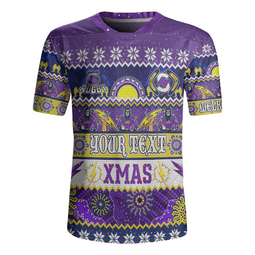 Melbourne Storm Christmas Aboriginal Custom Rugby Jersey - Indigenous Knitted Ugly Xmas Style Rugby Jersey Melbourne Storm Christmas Aboriginal Custom Rugby Jersey - Indigenous Knitted Ugly Xmas Style Rugby Jersey
