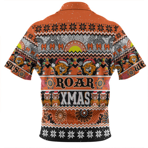 Wests Tigers Christmas Aboriginal Custom Zip Polo Shirt - Indigenous Knitted Ugly Xmas Style Zip Polo Shirt Wests Tigers Christmas Aboriginal Custom Zip Polo Shirt - Indigenous Knitted Ugly Xmas Style Zip Polo Shirt