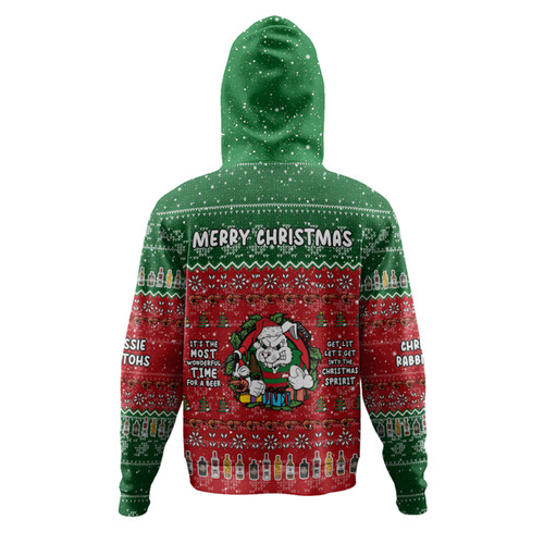 South Sydney Rabbitohs Custom Hoodie - Chrissie Spirit Hoodie South Sydney Rabbitohs Custom Hoodie - Chrissie Spirit Hoodie