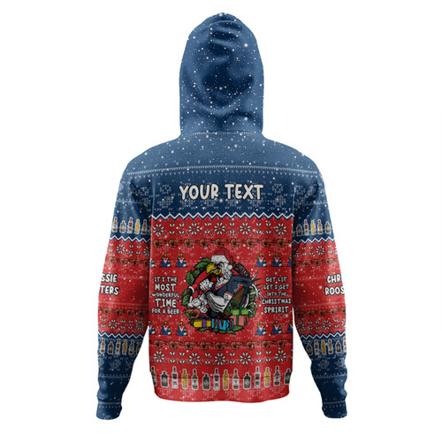 Sydney Roosters Christmas Custom Hoodie - Chrissie Spirit Hoodie Sydney Roosters Christmas Custom Hoodie - Chrissie Spirit Hoodie